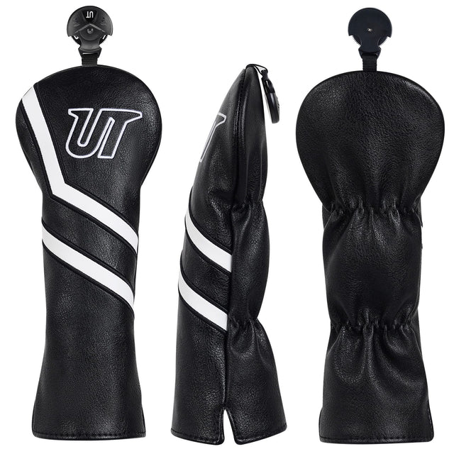 Black PU Hybrid Golf Headcover - UT Club Cover (Copy)