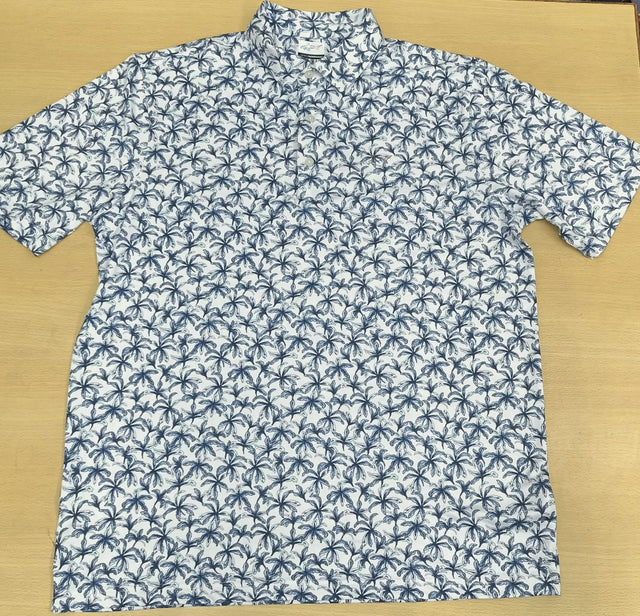 Men's “Island Ink” Performance Golf Polo