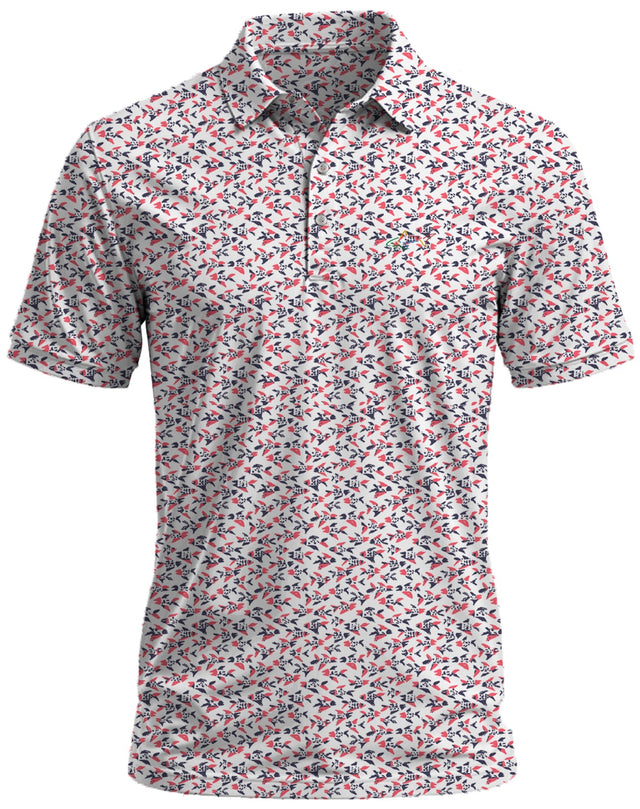 Men's “Tidal Swing” Performance Golf Polo