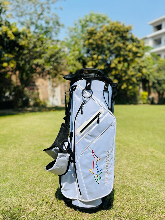 Greg Norman 14 Way Divider Water Repellent and Lightweight Golf Stand Bag