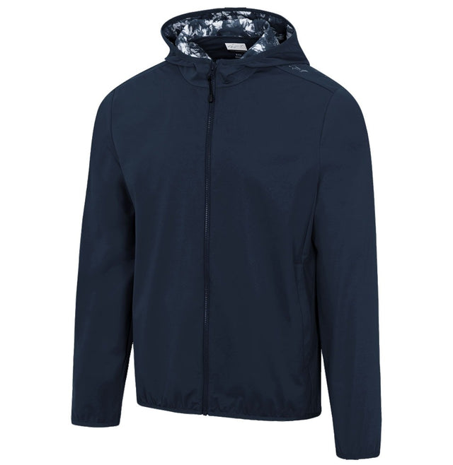 Full-Zip Rain Jacket - Navy