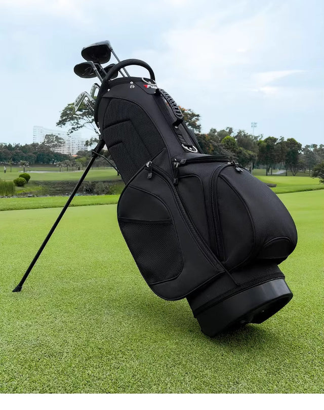 Men's Lightweight 14 Way Divider Golf Stand Bag - Black