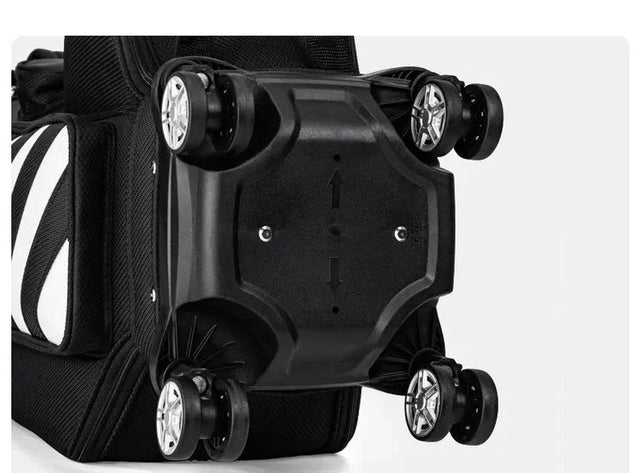 Golf Premium Fullest Cart Bag With Wheels with Hardcase on Top