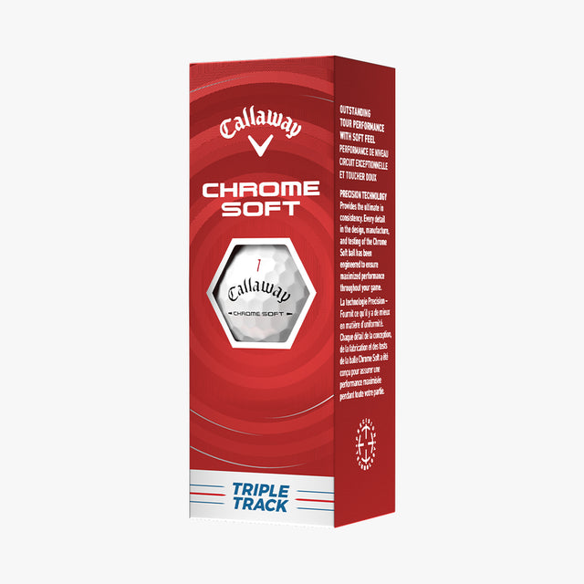 Chrome Soft Triple Track Golf Balls
