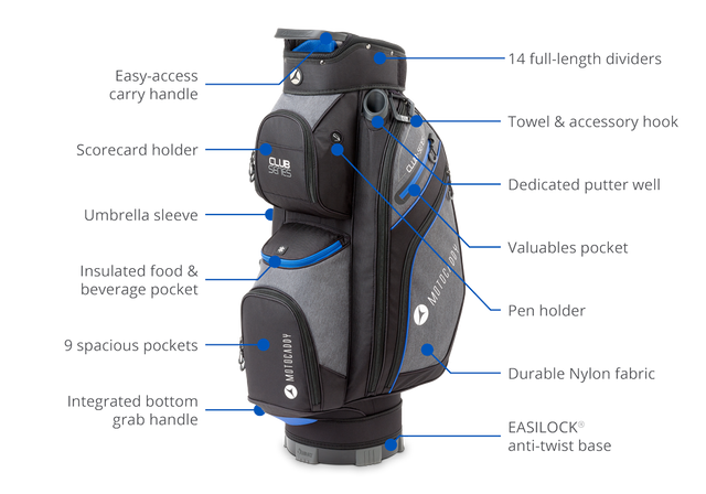 Club Series 14 Divider Cart Bag