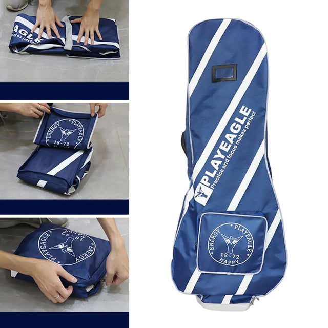 Lightweight Foldable Raincover for Golf Bags - Blue