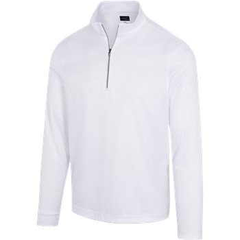 Men's 065 White Heather Golf 1/4 Zip Jacket