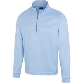 Men's 065 Blue Heather Golf 1/4 Zip Jacket