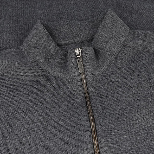 Men's K970 Hideaway Quarter Zip Golf Pullover - IGRL HTR