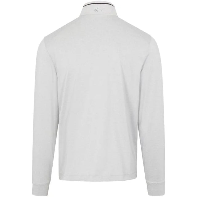 K060 Leadboard Golf 1/4 Zip Golf Pullover - Shark Grey