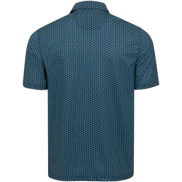 ML75 Parrot Paradise Golf Polo - Nocturne