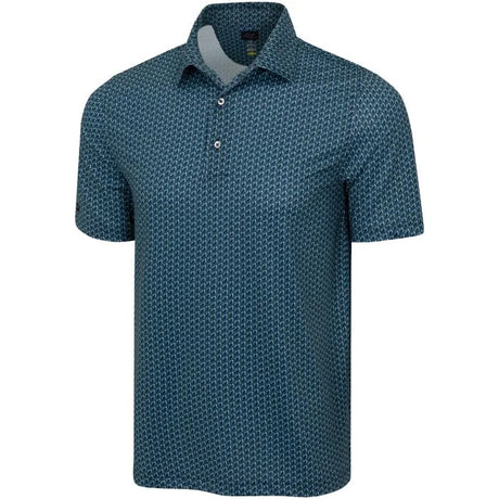 ML75 Parrot Paradise Golf Polo - Nocturne
