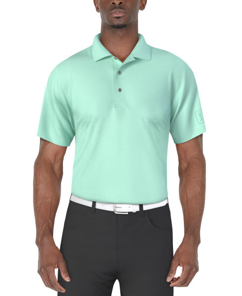 Airflux Mesh Short Sleeve Golf Polo Shirt - Limpet Shell