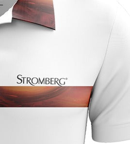 Men's Sunset Bits Performance Golf Polo
