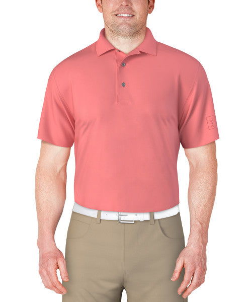 Airflux Mesh Short Sleeve Golf Polo Shirt - Plumeria