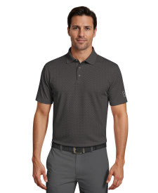 Essential Geo Print Short Sleeve Golf Polo Shirt