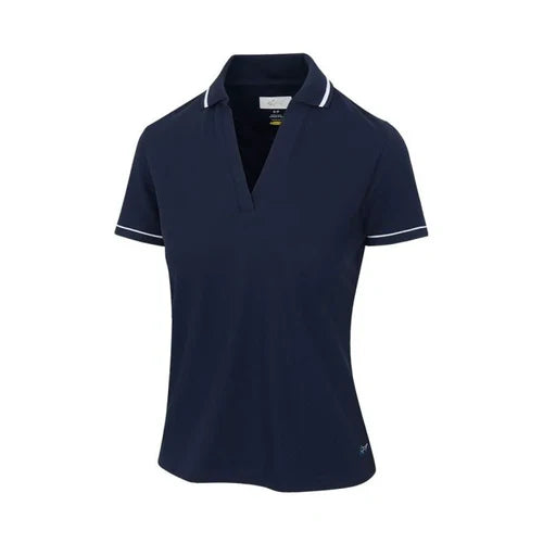 Women's Downswing Pique Polo - Navy