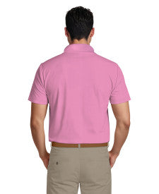 Airflux Solid Mesh Short Sleeve Golf Polo Shirt