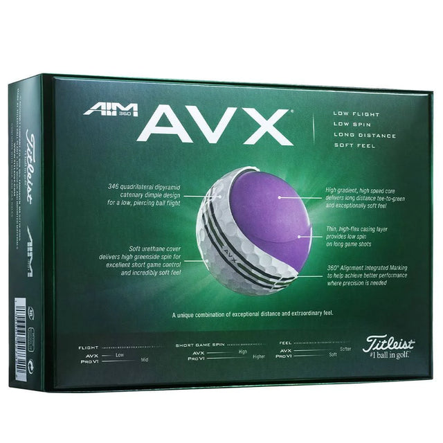 AVX AIM 360 Golf Balls