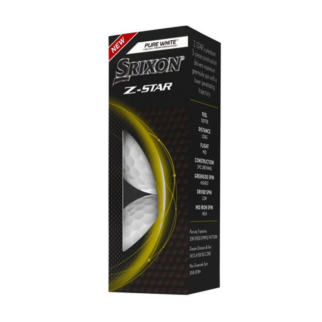 Z Star Golf Balls - White