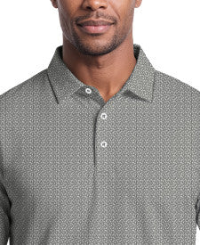 Flag Geo Essential Print Golf Polo Shirt