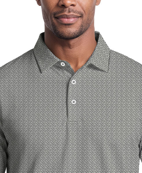 Flag Geo Essential Print Golf Polo Shirt