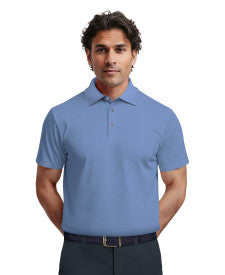 Airflux Solid Mesh Short Sleeve Golf Polo Shirt