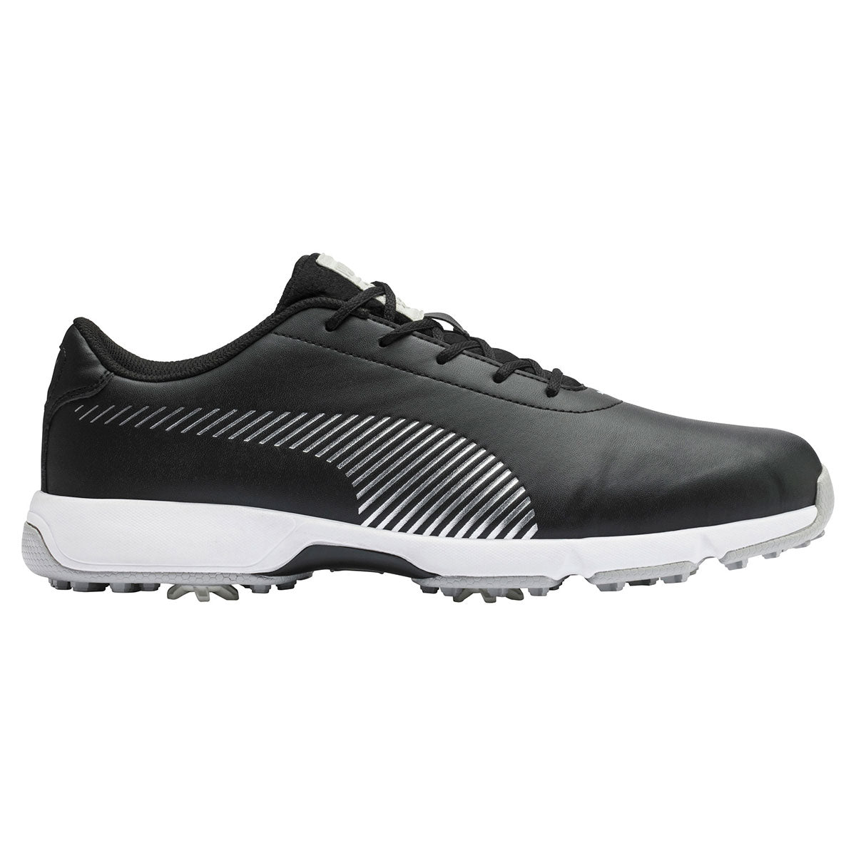 Puma Drive Fusion Tech Golf Shoes Black Silver – golfbuyindia