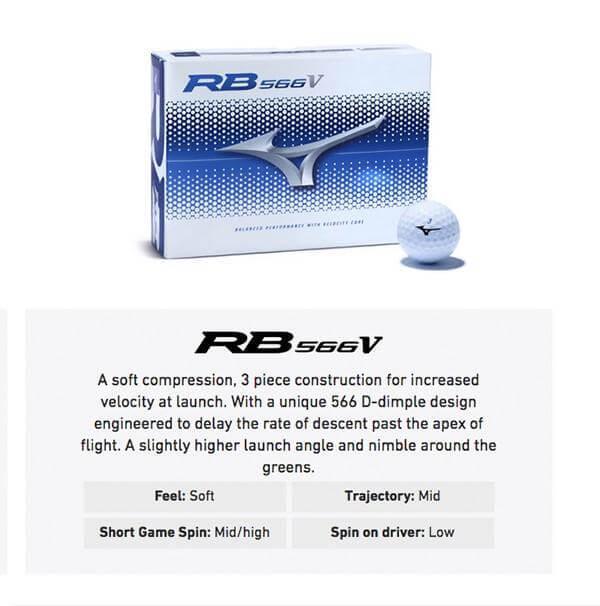 RB 566V Golf Balls