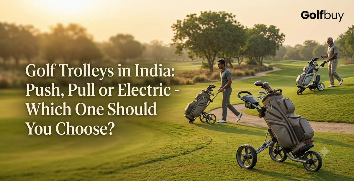Golf Trolleys in India: Push, Pull or Electric - Which One Should You Choose?