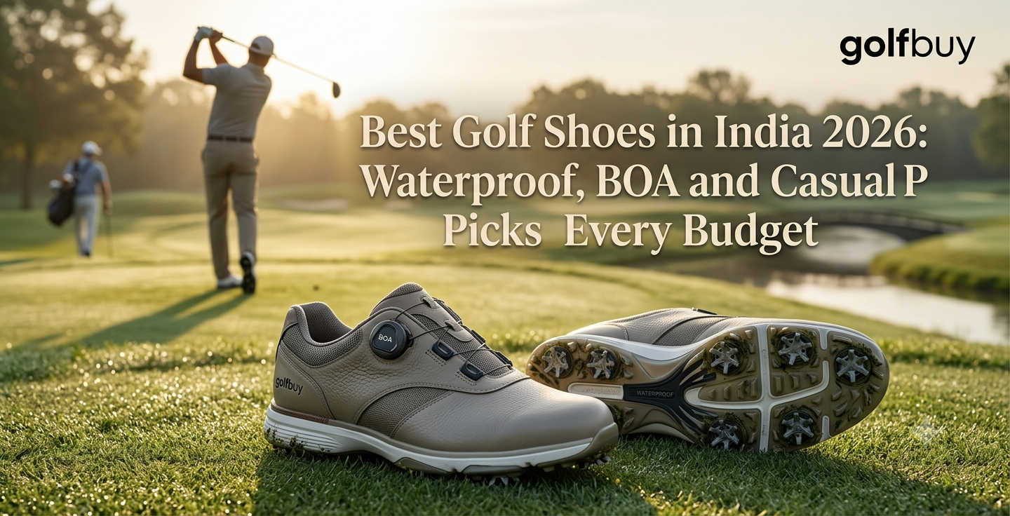 Best Golf Shoes in India 2026: Waterproof, BOA and Casual Picks for Every Budget