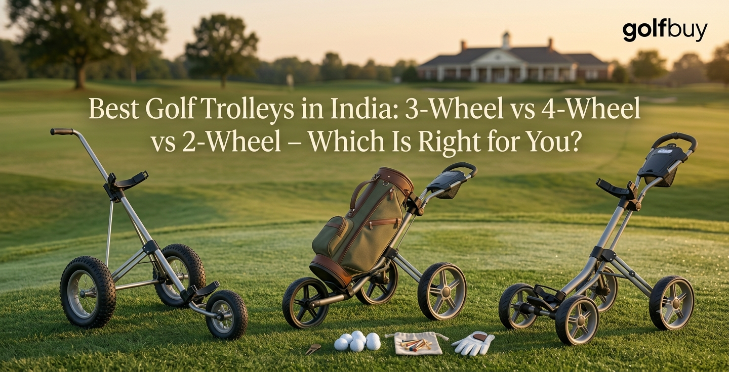 Best Golf Trolleys in India: 3-Wheel vs 4-Wheel vs 2-Wheel - Which Is Right for You?