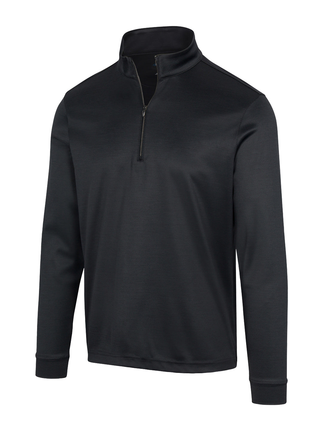 Men's 065 Black Heather Golf 1/4 Zip Jacket (2024 Collection)