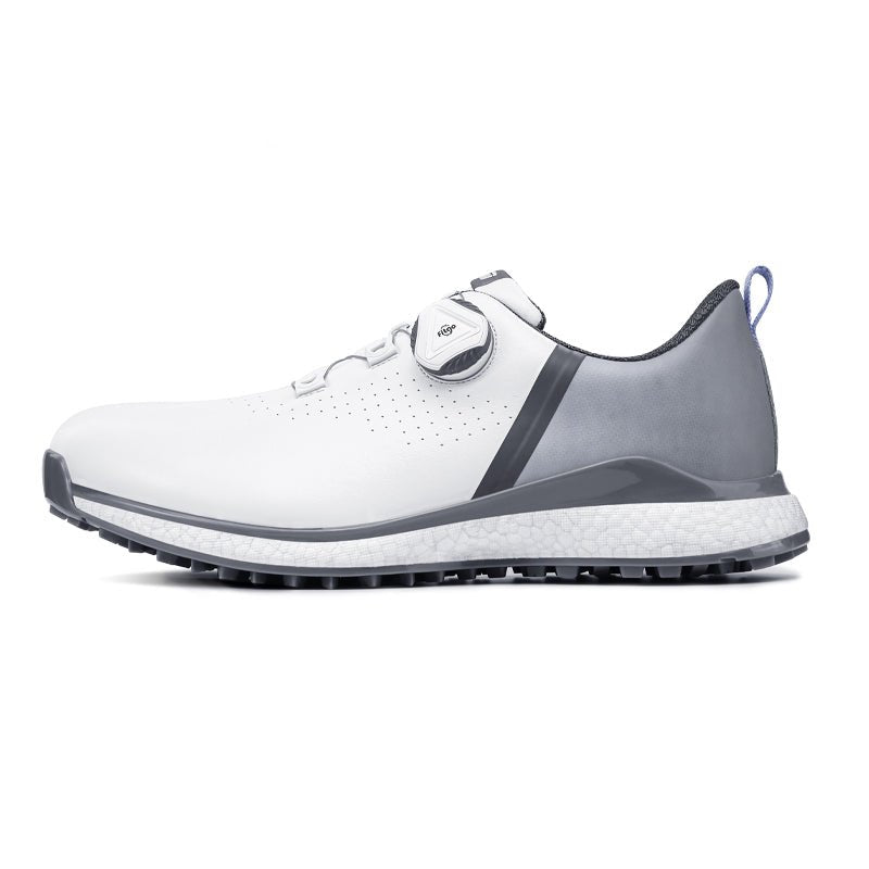Men’s Waterproof Golf Shoes – Anti-Slip, Soft Sole, Knob Laces