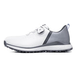 Men’s Waterproof Golf Shoes – Anti-Slip, Soft Sole, Knob Laces