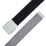Men's  Web Reversible Golf Belt - Black/Grey
