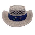 Signature Straw Hat – Breathable, Sun-Protective Golf Style