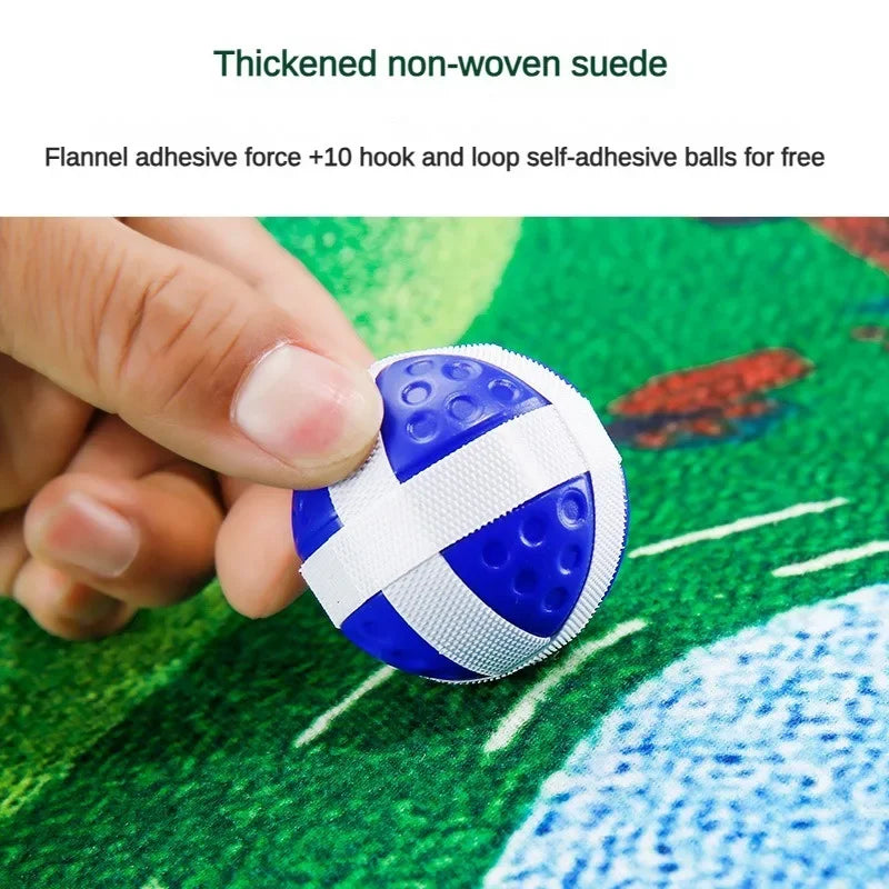 Golf Chipping Dartboard – Indoor Swing Trainer with Velcro Balls