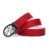 PGA Leather Golf Belt Red and Blue