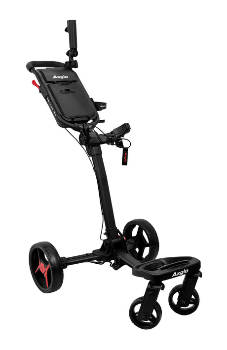 Flip N Go Pro Four Wheel Ultra Compact Foldable Aluminum Golf Trolley