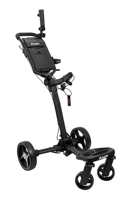 Flip N Go Pro Four Wheel Ultra Compact Foldable Aluminum Golf Trolley