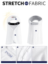 Women's UV Shield Golf Face Mask – Cooling, Breathable Sun Protection Hood