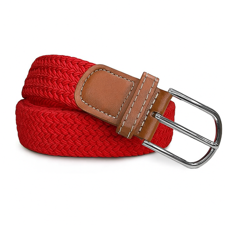 Men's Golf Braided Stretchable Belt