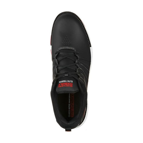 Men's Elite Tour SL MD Spikeless Golf Shoes - Black/Red