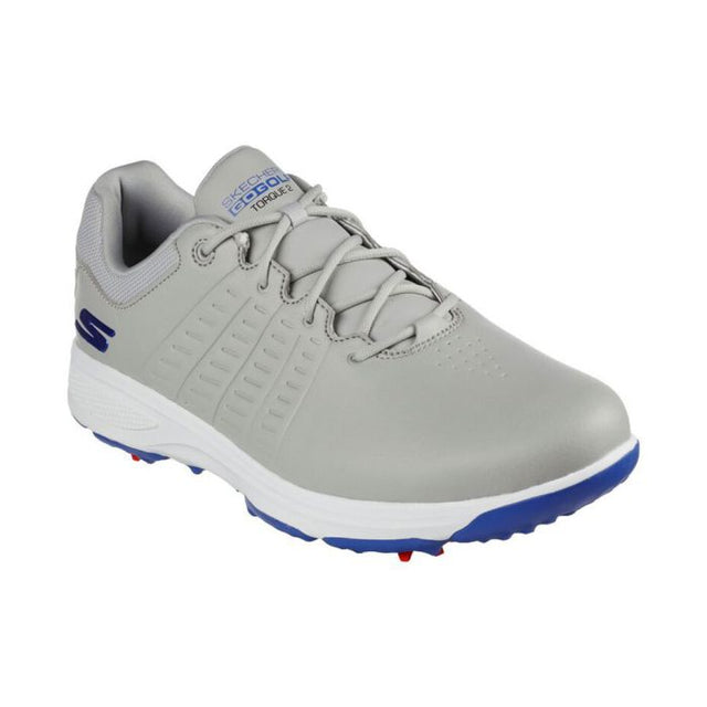 Men's Torque 2 MD Spiked Golf Shoes - Gray/Blue