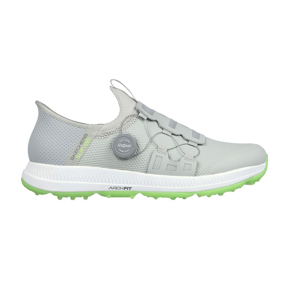 Men's Elite 5 Slip-Ins Disc MD Spikeless Golf Shoes - Gray/Lime