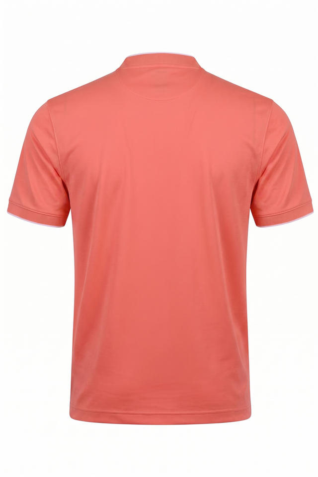 Baseball Collar Micro Pique Shark Polo