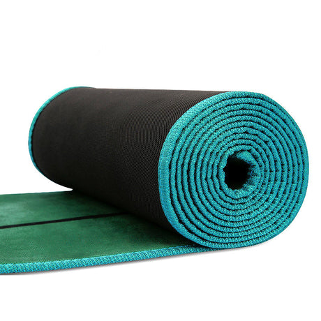 Indoor Golf Trainer Wooden Putting Velvet Mat