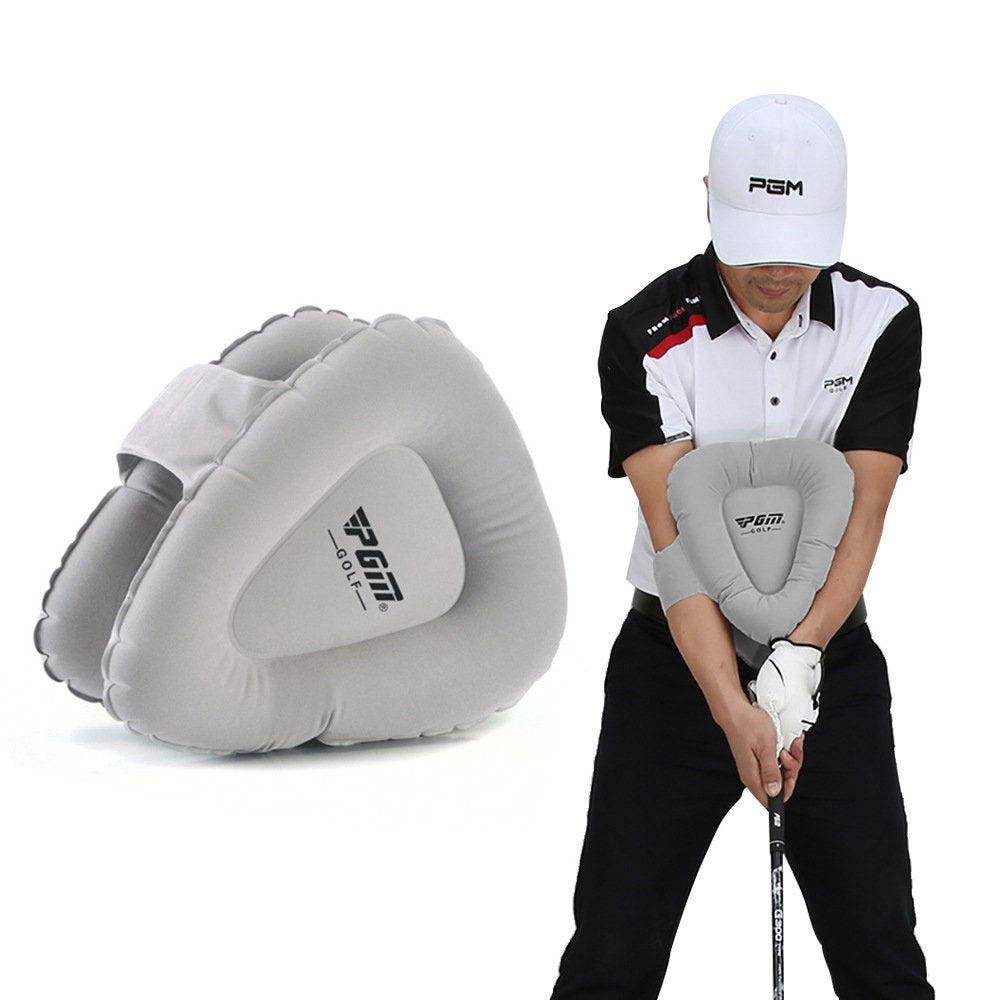 PGM JZQ001 Golf Posture Corrector – Inflatable Triangle Swing Trainer ...
