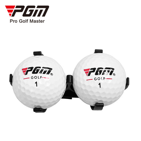 Rotatable Detachable 2 Golf Balls Carrier